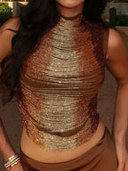 Corset Draped Gown