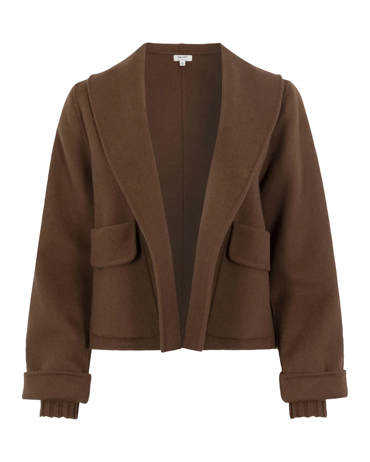 Open-front Design Icon Coat