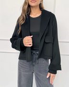 Open-front Design Icon Coat