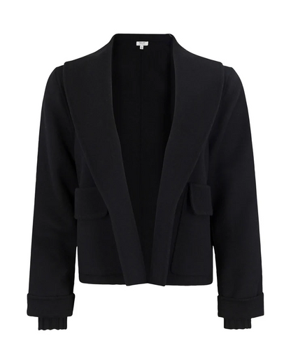 Open-front Design Icon Coat