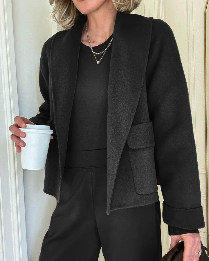 Open-front Design Icon Coat