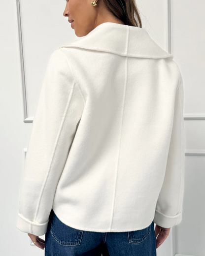 Open-front Design Icon Coat