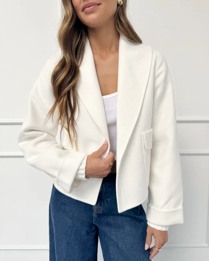 Open-front Design Icon Coat