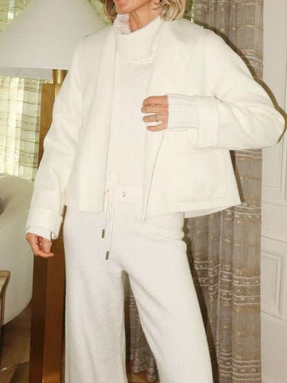 Open-front Design Icon Coat