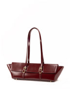 Suede & Leather Large Capacity Handbag Shoulder Bag