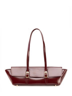 Suede & Leather Large Capacity Handbag Shoulder Bag