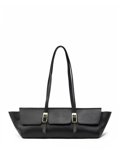 Suede & Leather Large Capacity Handbag Shoulder Bag