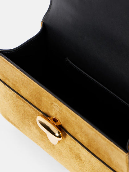Calf Leather Suede Tote Bag