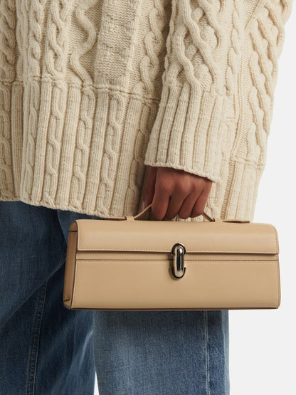 Calf Leather Suede Tote Bag