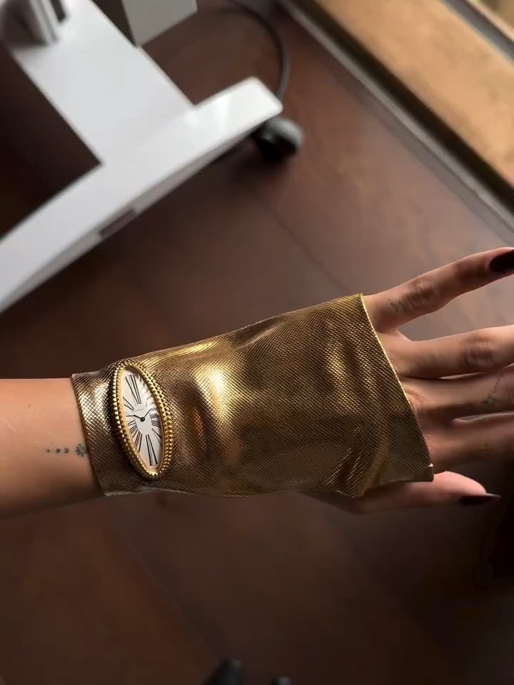 Gold Glove Watch