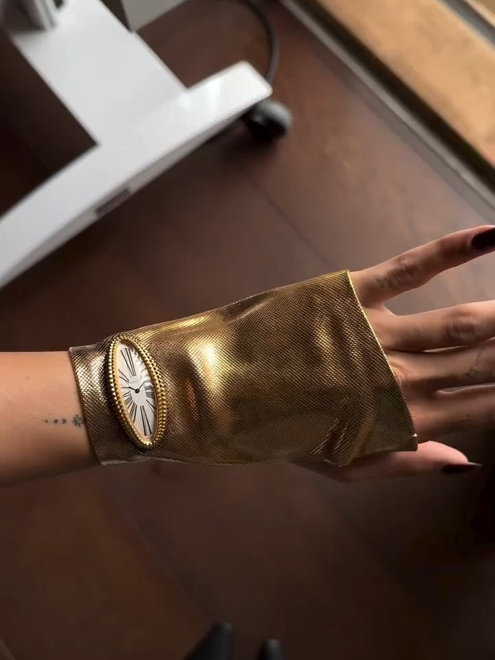 Gold Glove Watch
