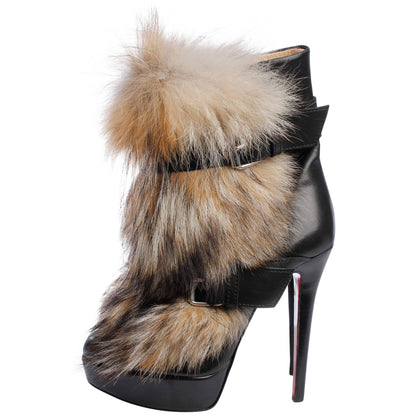 Plush High Heels