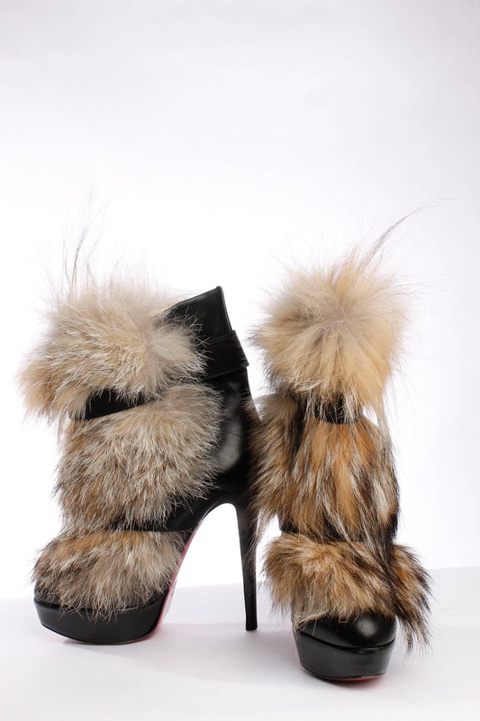 Plush High Heels