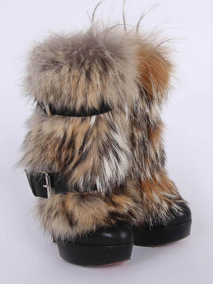 Plush High Heels