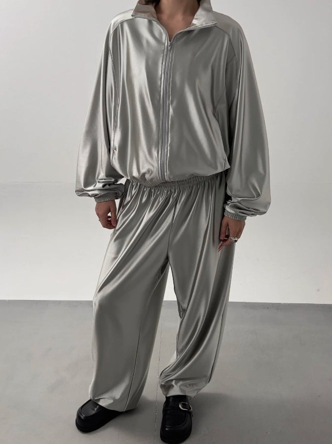 Functional Fabric Zipper Suit