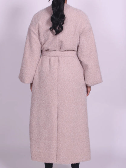 Soft Beige Long Coat