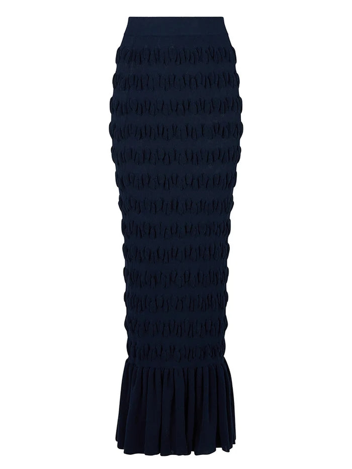 Fine Knitted Skirt Suit