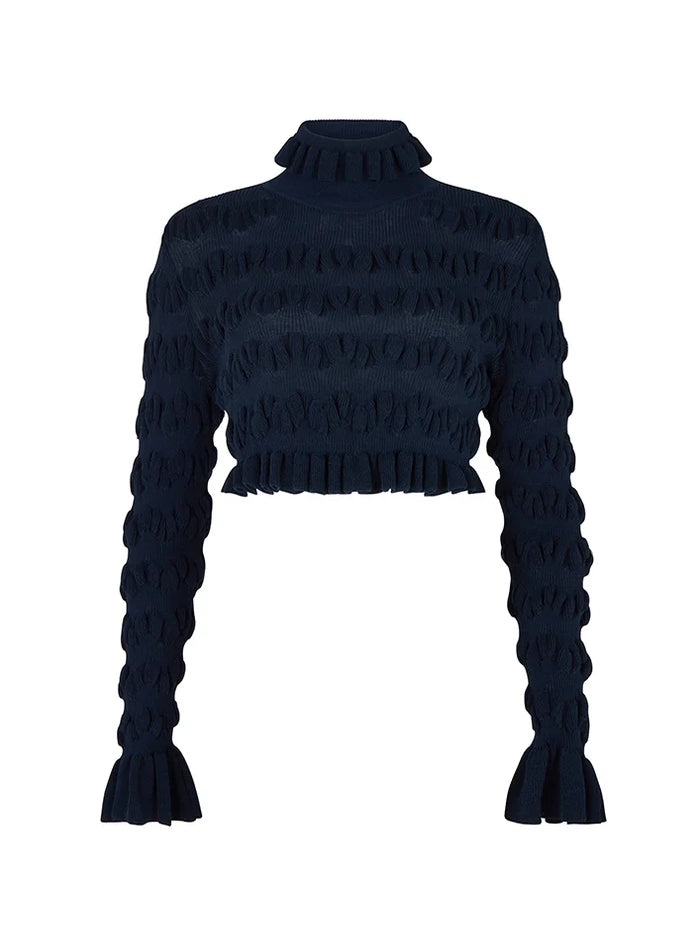 Fine Knitted Skirt Suit