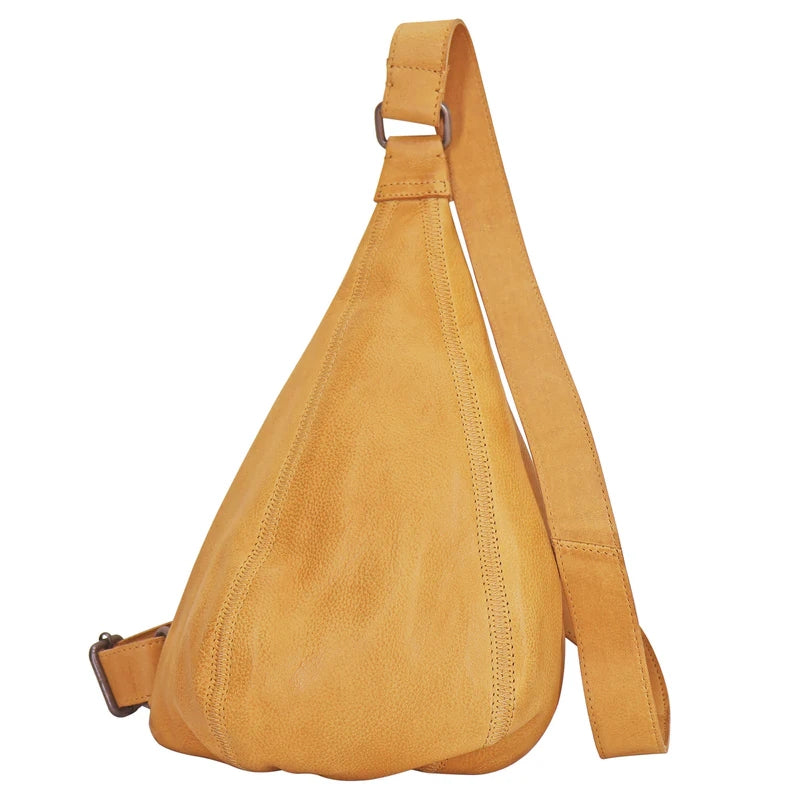 Leather Hippie Sling Bag