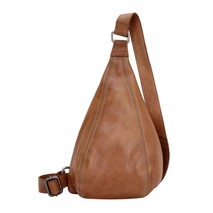 Leather Hippie Sling Bag