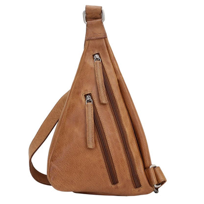 Leather Hippie Sling Bag