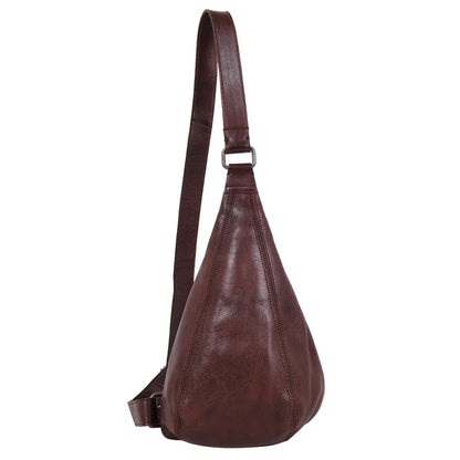 Leather Hippie Sling Bag