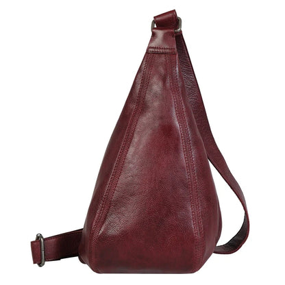 Leather Hippie Sling Bag