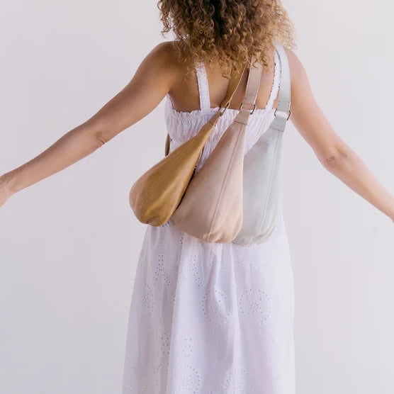 Leather Hippie Sling Bag