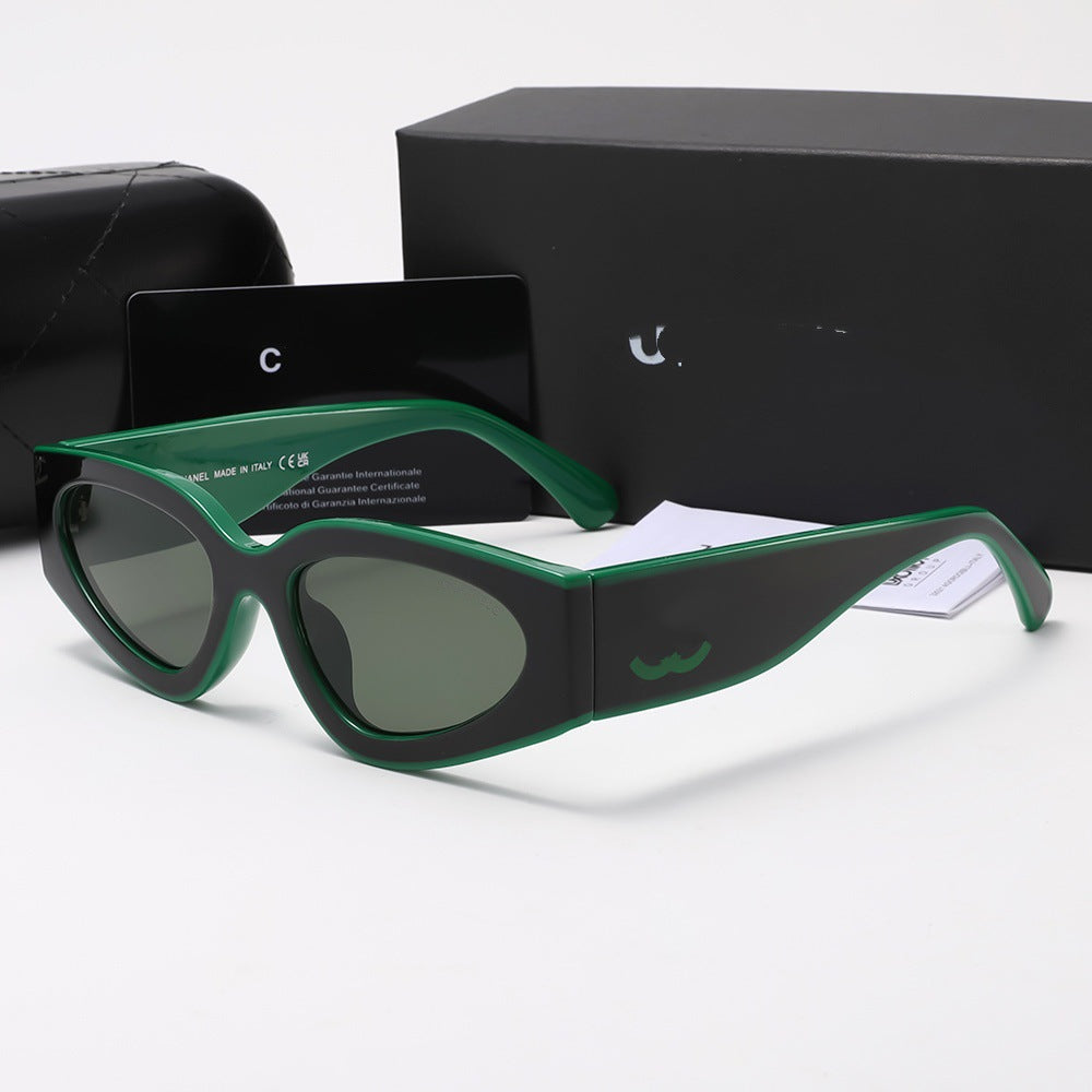 Rectangle Acetate Sunglasses