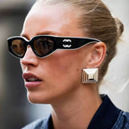 Rectangle Acetate Sunglasses