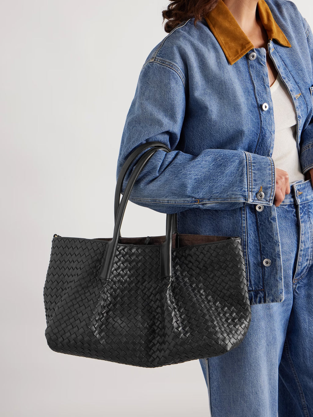 Reversible Leather Tote