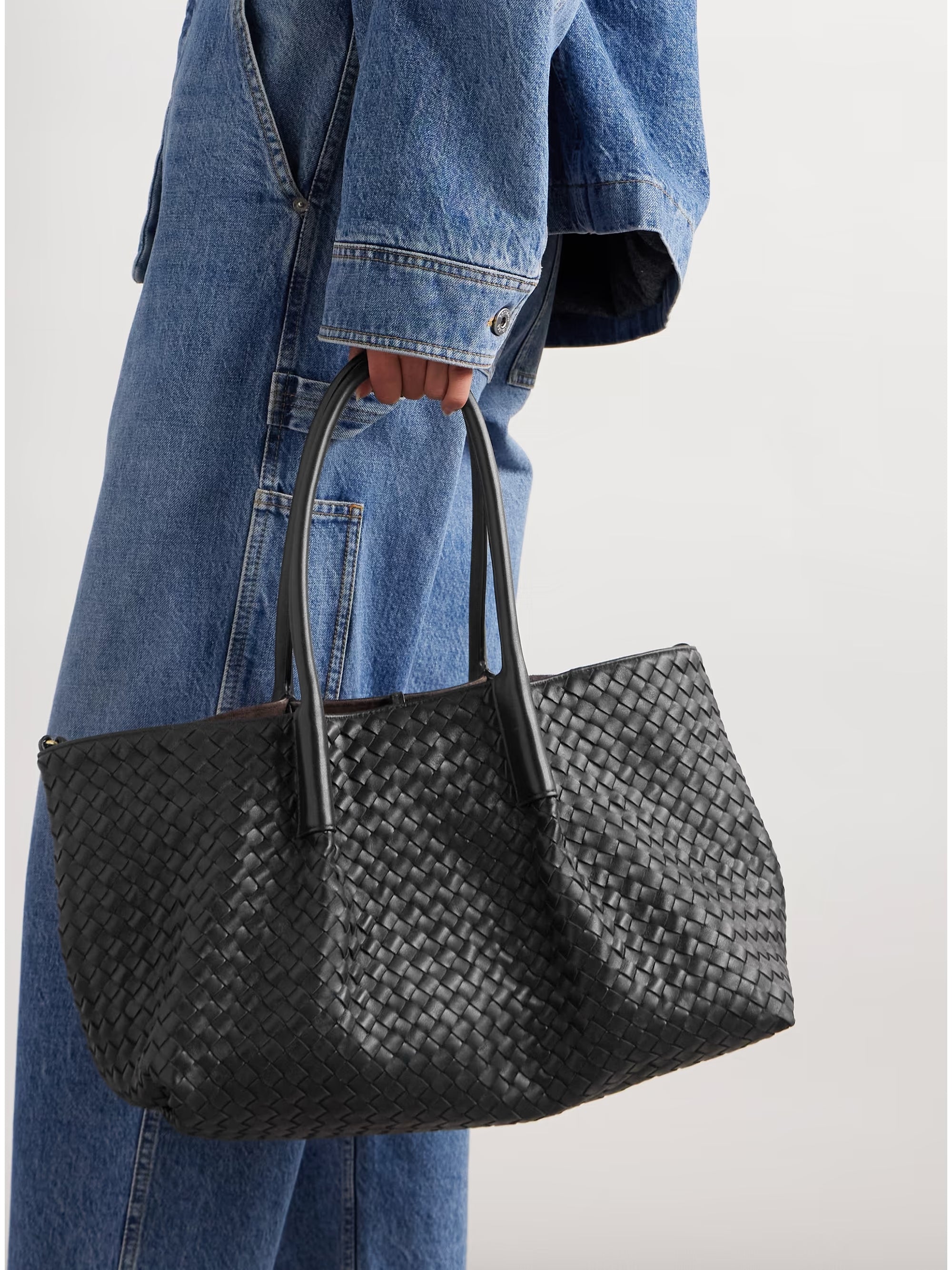 Reversible Leather Tote