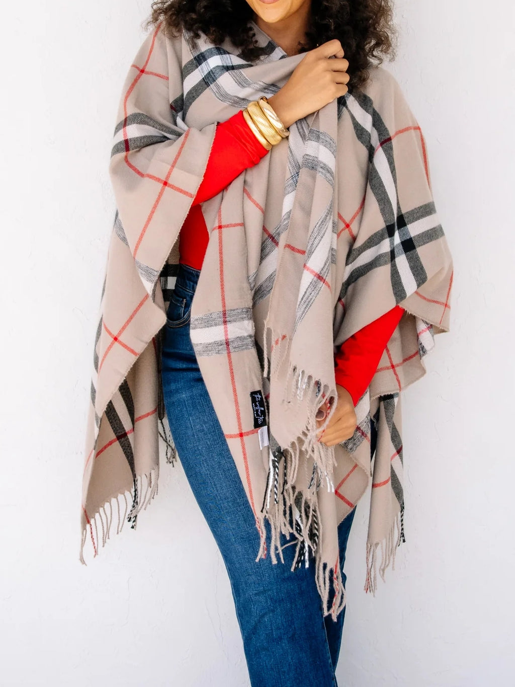 Plaid Kimono