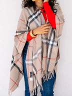 Plaid Kimono