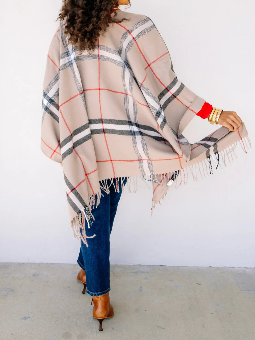 Plaid Kimono