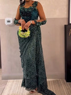 Emerald Green Sheath Dress
