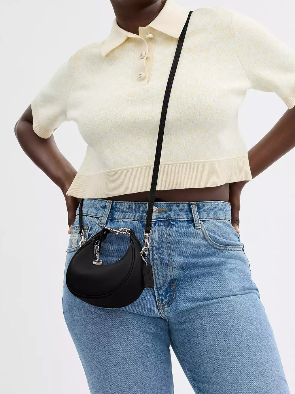 Stela Mini Crescent Bag