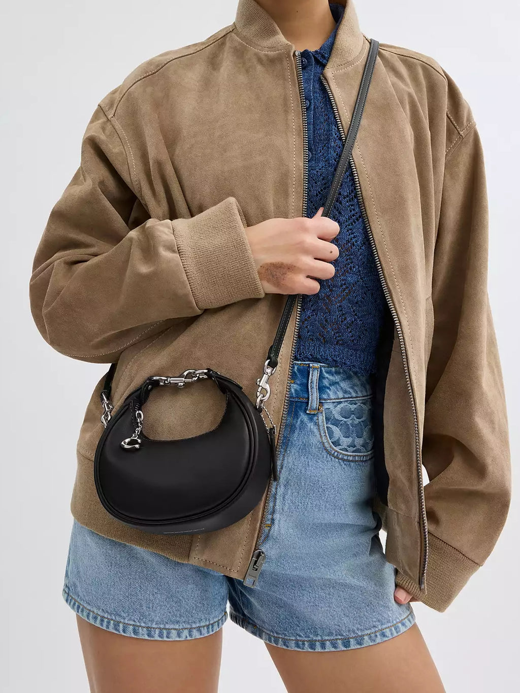 Stela Mini Crescent Bag