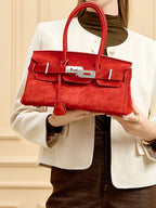 Suede Leather Handbags