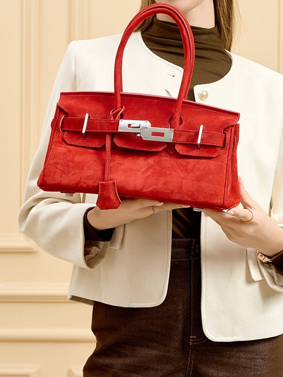 Suede Leather Handbags