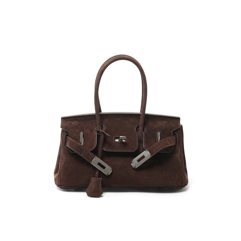Suede Leather Handbags