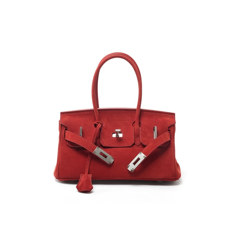 Suede Leather Handbags