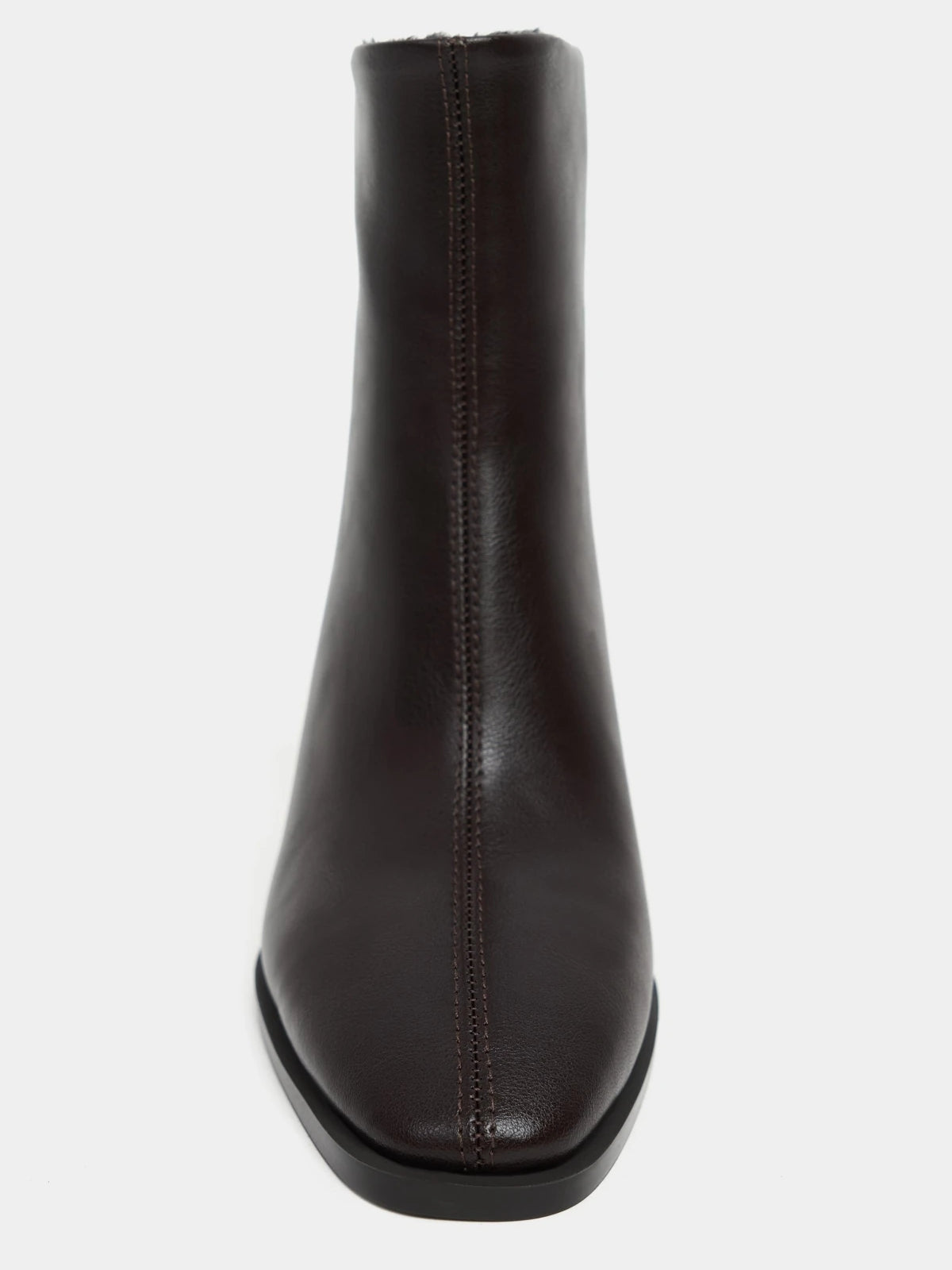 SUEDE BACK ZIPPER DETAIL WOMEN'S HEELY BOOTS
