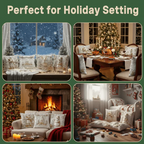 Christmas Themed Cushion Cover