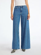 Rhinestone Embellished Cotton Denim Suit