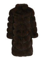 Overlap Long Collar Coat