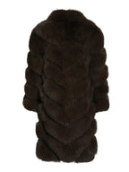Overlap Long Collar Coat