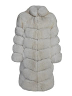 Overlap Long Collar Coat
