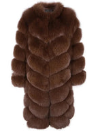 Overlap Long Collar Coat