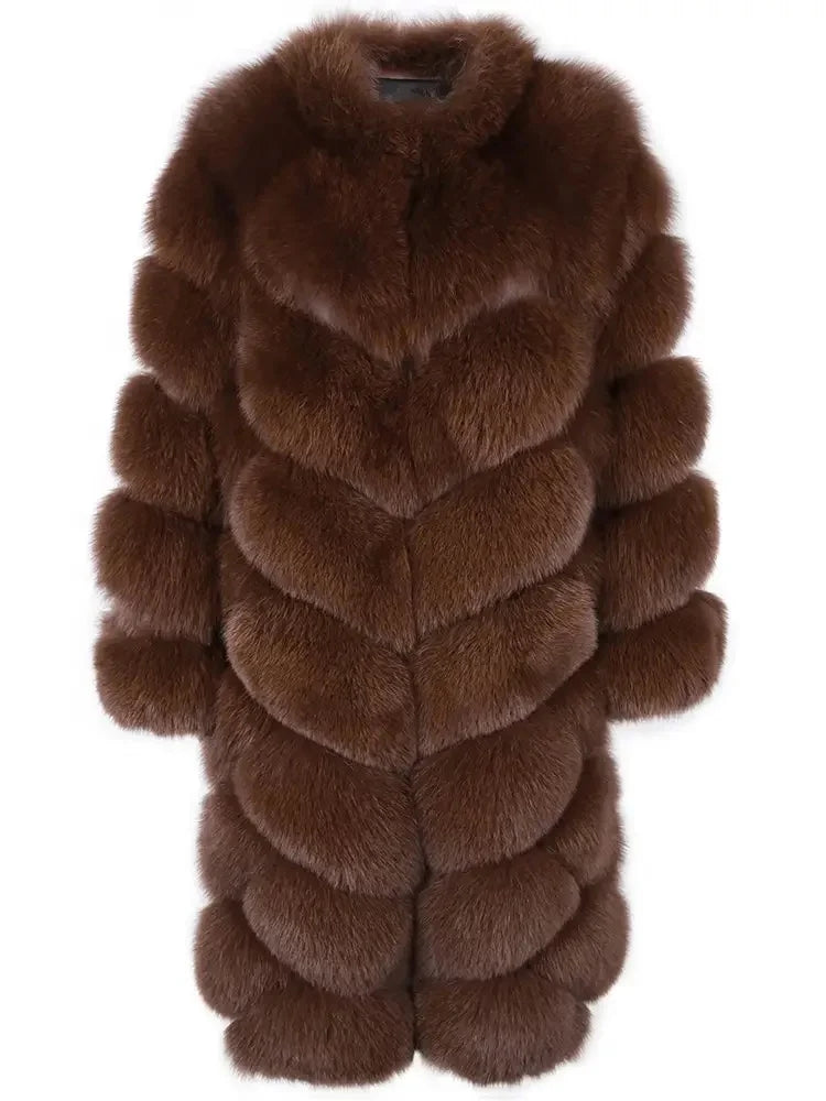 Overlap Long Collar Coat